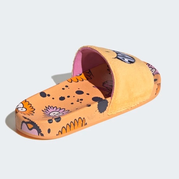 adidas x Kevin Lyons Adilette Premium Slides - Picture 3 of 9